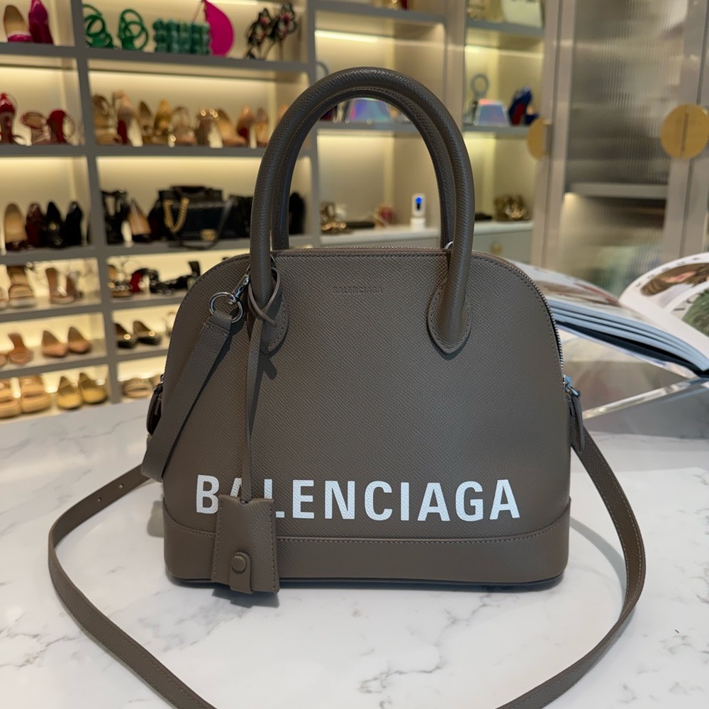 Balenciaga Brown Satchel Bag
